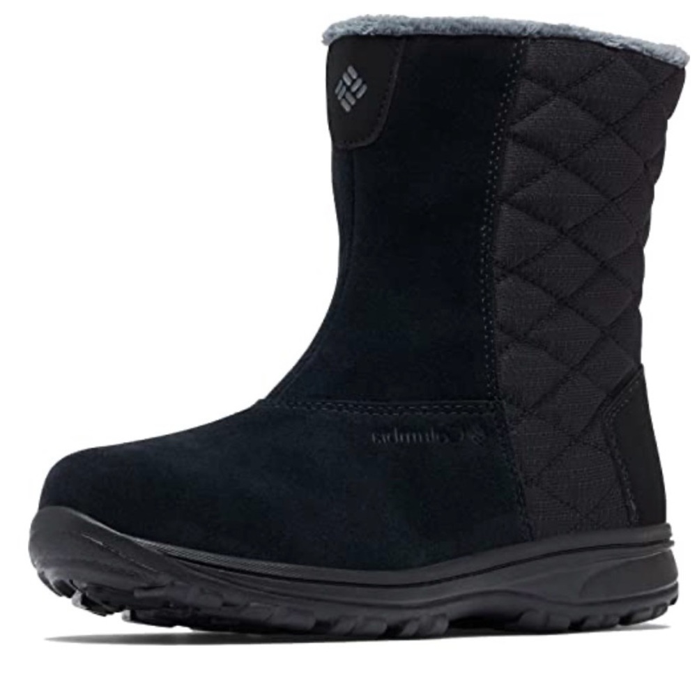 NWT Columbia Women's Ice Maiden Slip III, Black/Graphite, 7